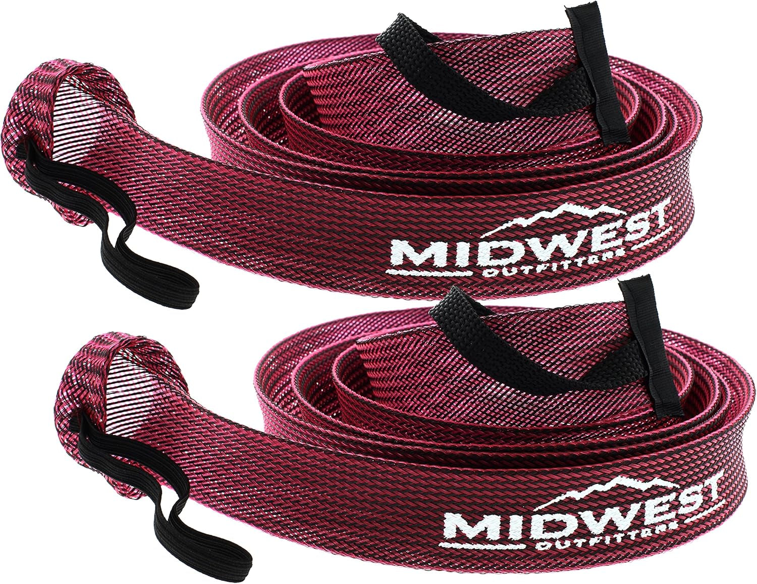 Rod Socks - Fishing Rod Sleeve Cover Fishing Pole Covers for Spinning Baitcaster and Youth Fishing Pole Sizes - Multiple Sizes and Colors