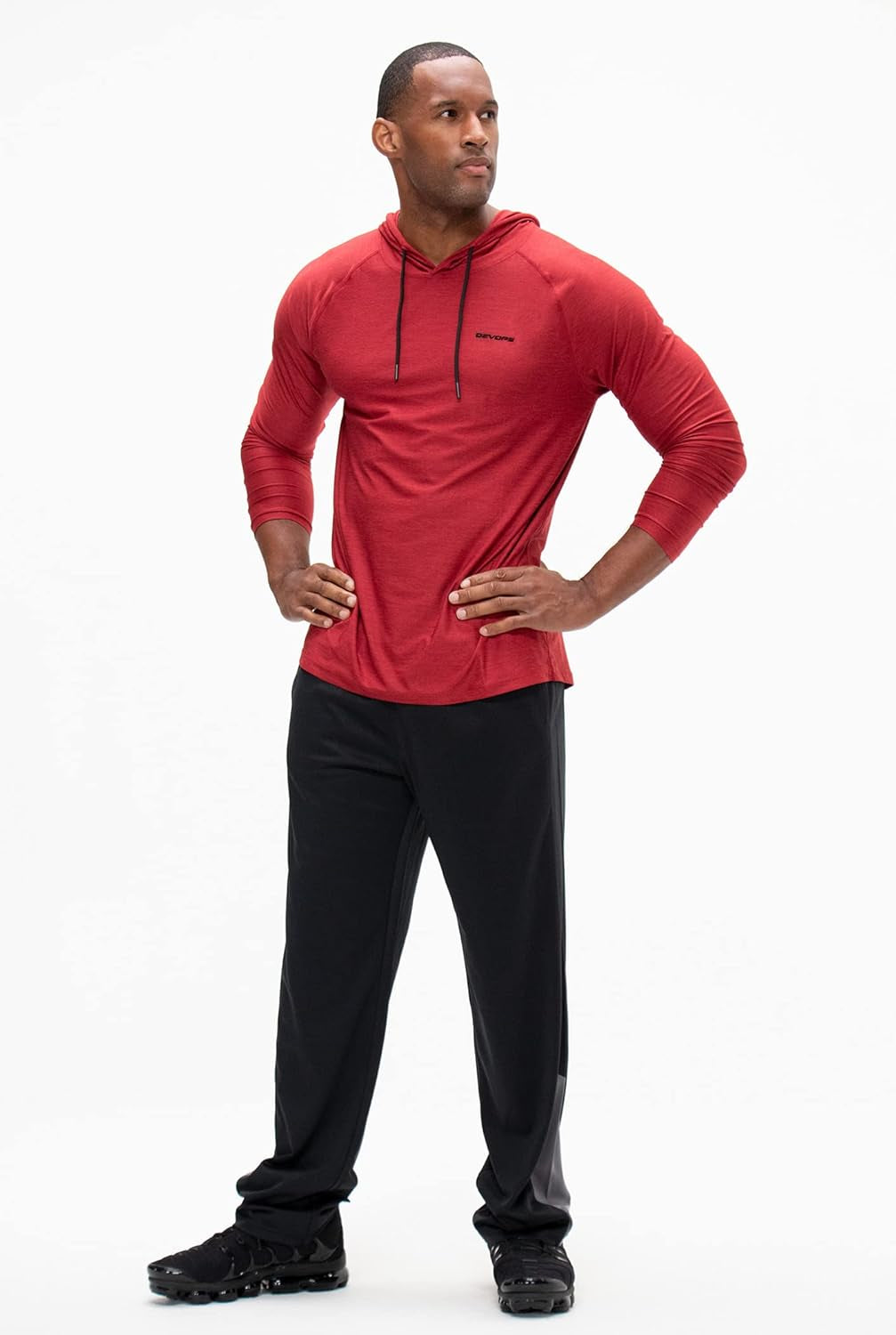 Men'S Hoodie Long Sleeve Fishing Hiking Running Workout T-Shirts